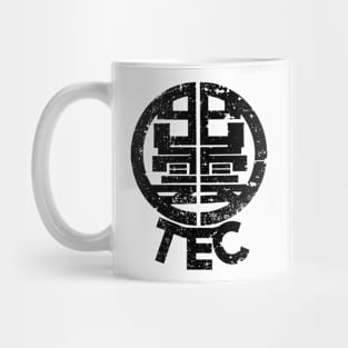 Kaiju No. 8 Anime Black and White Icons Izumo Tech Company Logo Anti-Kaijuu Weapon Maker Symbol KN8-6 Mug